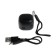Wireless headphones Y6, TWS, vacuum, BT 5.3, 30/200 mAh, Type-C, suspension, black