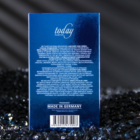Tuale water men's Absolute Blue Label, 100 ml (based on Blue Label (Givenchy)-2