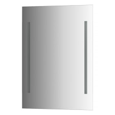 EvoForm mirror, with 2 built-in LED-lights, 10.5 watts, 55x75 cm