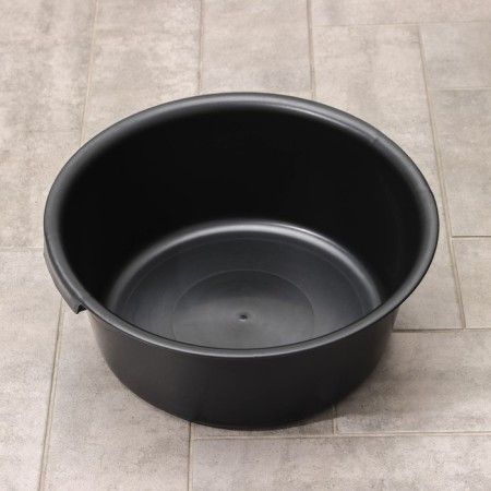 Round household basin "Economy", 15 l, color mix-1