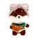 Corgi-lalafanfan soft toy, in a suit, mix