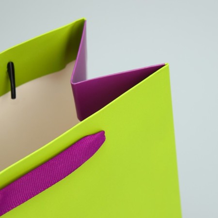 Gift package two-tone, packaging, “light green”, MS 18 x 23 x 10 cm-5