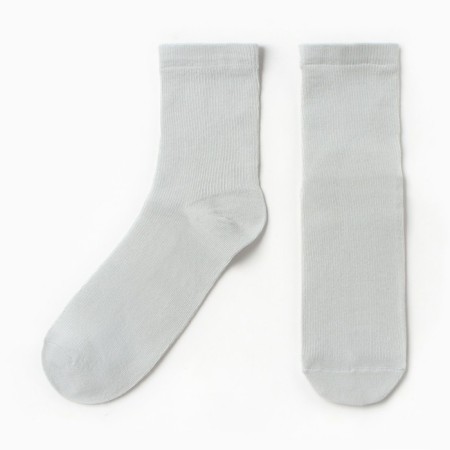 Women's socks minku, gray color, rr 36-39 (23-25 ​​cm)