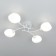 Ceiling chandelier Citilux "Florida" CL148140, 65.5x51x14.5 cm, 4x60W, E14, white color