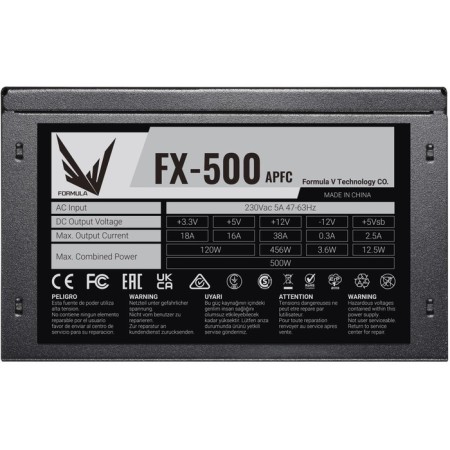 Formula ATX 500W FX-500 24pin APFC 120mm FAN 4XSATA RTL power supply-4