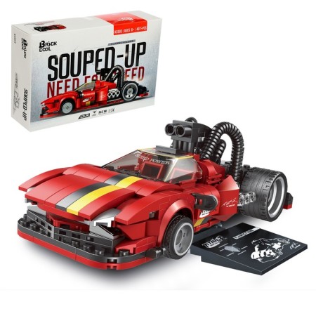 Constructor Race "Flame Cyclone", 407 parts