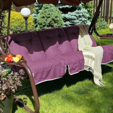 Billy swing pillow, size 50x60x180 cm, pale pink color-1