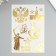 Stickers (stickers) "Patriotic" 10x15 cm, color gold, 5-314