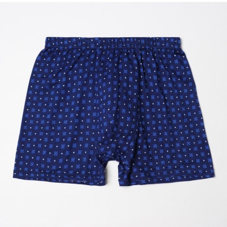 Panties men's boxers, dark blue/white point, size 54