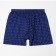 Panties men's boxers, dark blue/white point, size 54