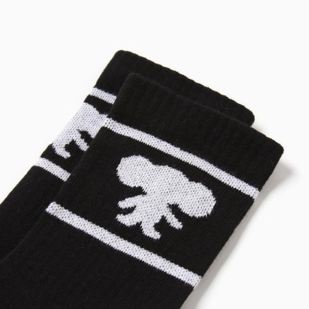 Socks kaftan Cheburashka size 41-44 (27-29 cm) black-1