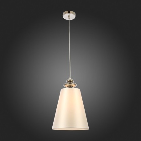 Suspension EVOLUCE. SL1137.103.01. Rionfo. 1x40 W, E27, 26x26 cm, Nickel color-2