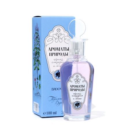 Toilet water aromas of nature "Black currants and mint", 100 ml