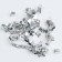 Pneumatic clap “Bright explosion of emotions”, 30 cm, silver color
