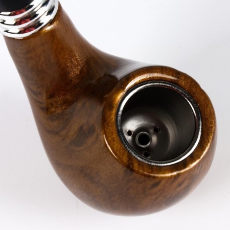 Kommer's smoking pipe "Commander", classic, 8 x 16.5 x 4.5 cm-1
