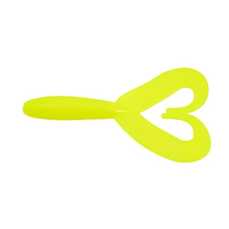 Twizter Yaman Pro look-Two, 7.6 cm, color #02-chertreuse, packaging 5 pcs.