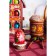 Decorative candle "Easter egg in a basket"