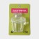Holder for toothbrushes and paste on Velcro of the share, 12.5 × 11.5 × 11 cm, the color is transparent