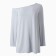 Longslit on one shoulder female minku: Basic line color gray, size 46