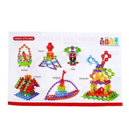 Constructor Training "Round Snowflakes", 198 details-2