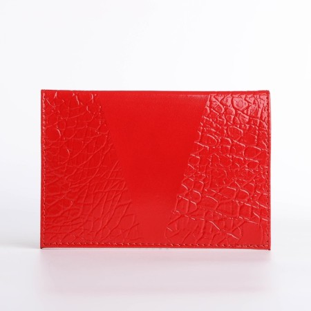 Cover for passport, red color-2