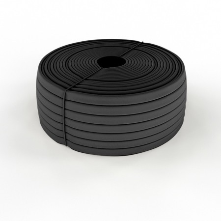 Meter Cambrick Tv-40 PVC Black, Ø 10 mm Rexant
