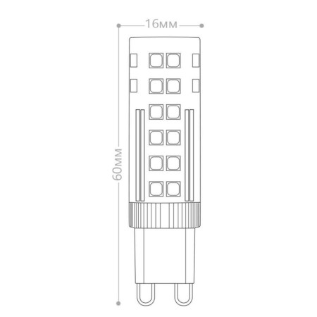 LED LED Feron, G9, 7 W, 175-265 V, daylight-1