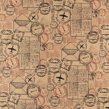 Paper Crafts "Postal Stamps", 50 x 70 cm-1
