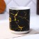 Ceramic mug "Real man", 300 ml, black color