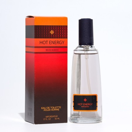 Male toilet water "Hot Energy", 50 ml-2