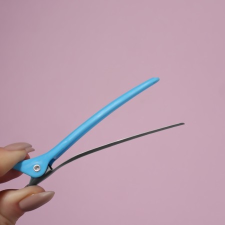 Hair clamps, set - 6 pcs, 10 cm, color mix-2