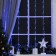 Girlyand "Waterfall" 2 × 1.5 m, IP20, transparent thread, 400 LED, white/blue glow, 8 modes, 220 V