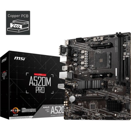 MSI A520M Pro (AM4, MATX) motherboard