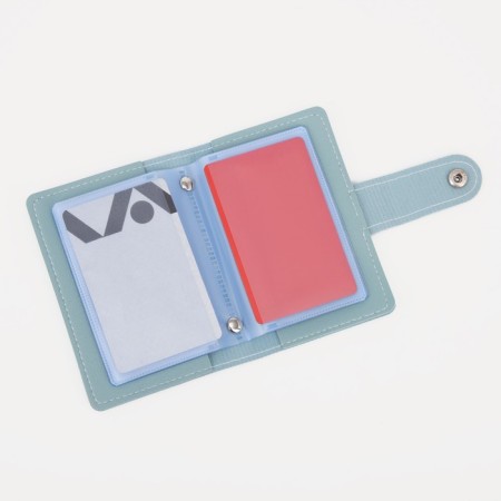 Businessman on the button on 26 cards, the color is blue-3