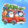 Luminous puzzle "New Year's Journey", 78 details