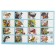 Training cards "Wintering birds of Russia", 16 cards