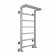 Terminus water heated towel rail "Contour" P7, 400x800 mm, lower connection, chrome