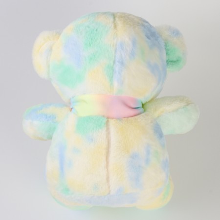 Soft toy "Bear" with a bow, green color, 43 cm-2