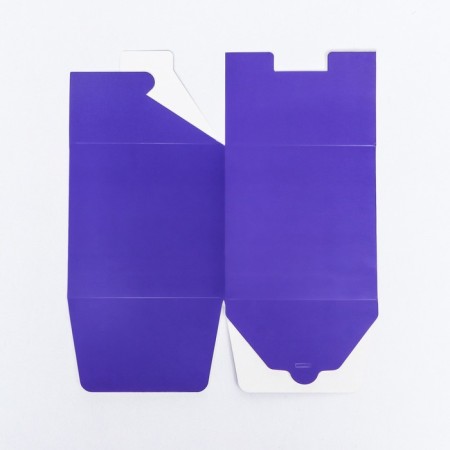 The box is folding, square, purple, 10 x 10 x 10 cm,-3