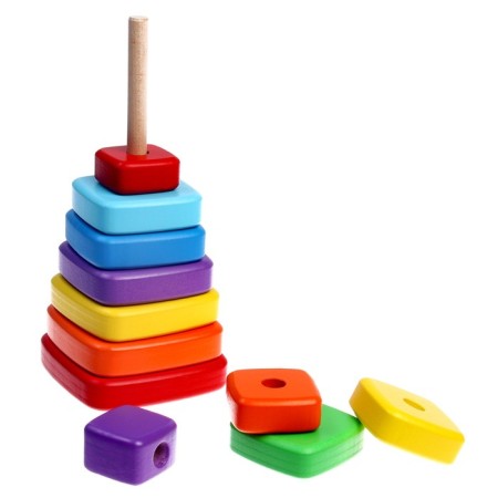 Wooden Pyramid Big "Square"-1