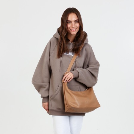 Bag-bag, lightning department, adjustable belt, beige color-1
