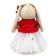 Soft toy "Bunny Mi", in a sweater with a deer, 25 cm