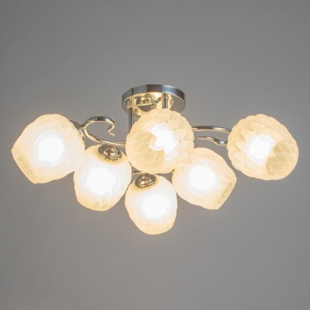 Daphne lamp 6x40W E27 chrome 64x64x23cm-1