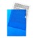 A4 180MKM corner folder, calligrata deluxe, blueberry, opaque, with embossing