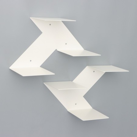 Pan-column "Italian", 2 pcs, white, metal thickness 2 mm, 39 x 16 x 25 cm-1