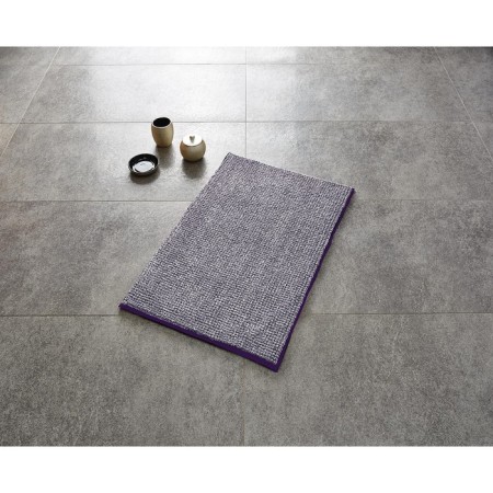 Fresh bathroom mat, purple color, 60x90 cm-1