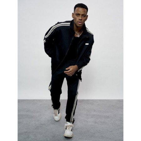 Sports suit men's, size 54, black color-10
