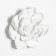 Nast -wall decor, "ANEMON", 16.5 x 19.5 cm, white