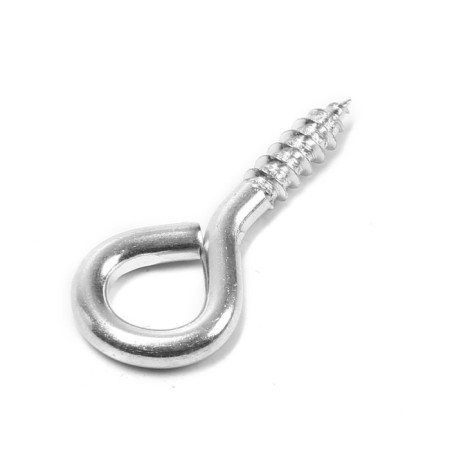Shurup-ring Stroybat, white zinc, 3.5x30 mm, 4 pcs-2
