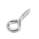 Shurup-ring Stroybat, white zinc, 3.5x30 mm, 4 pcs